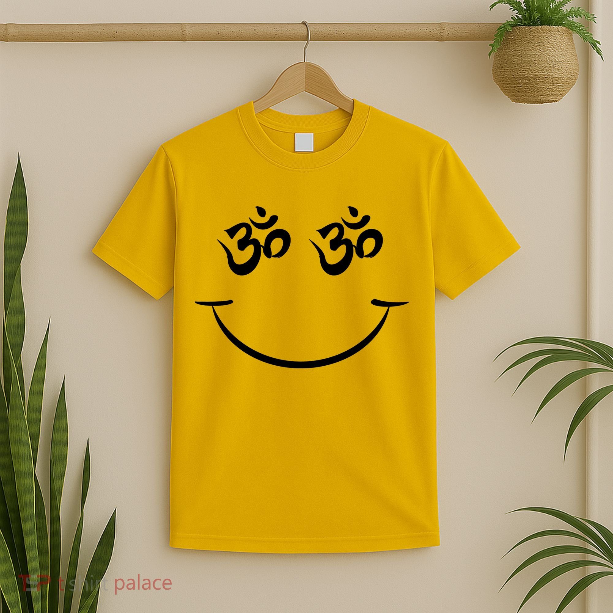 Zen Buddha Buddhist OM AUM Smiley T-Shirt