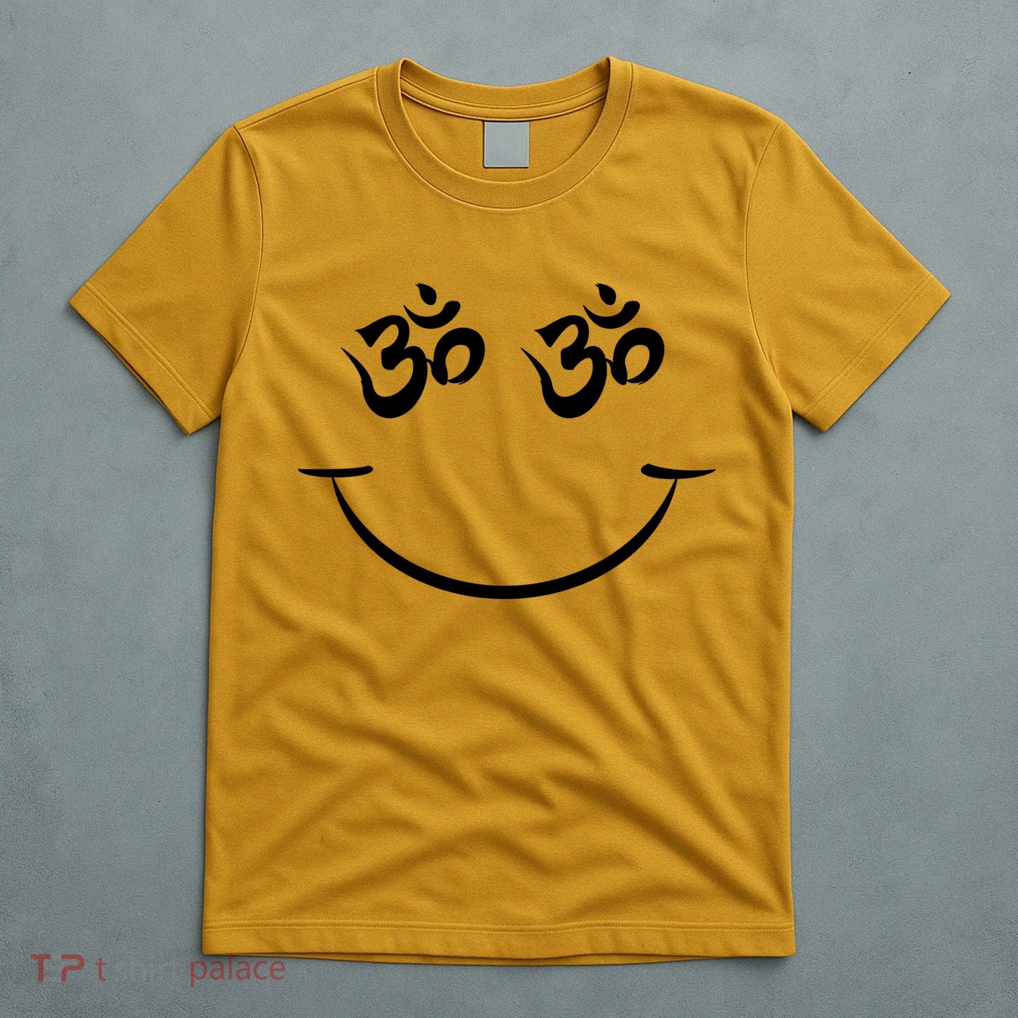 Zen Buddha Buddhist OM AUM Smiley T-Shirt
