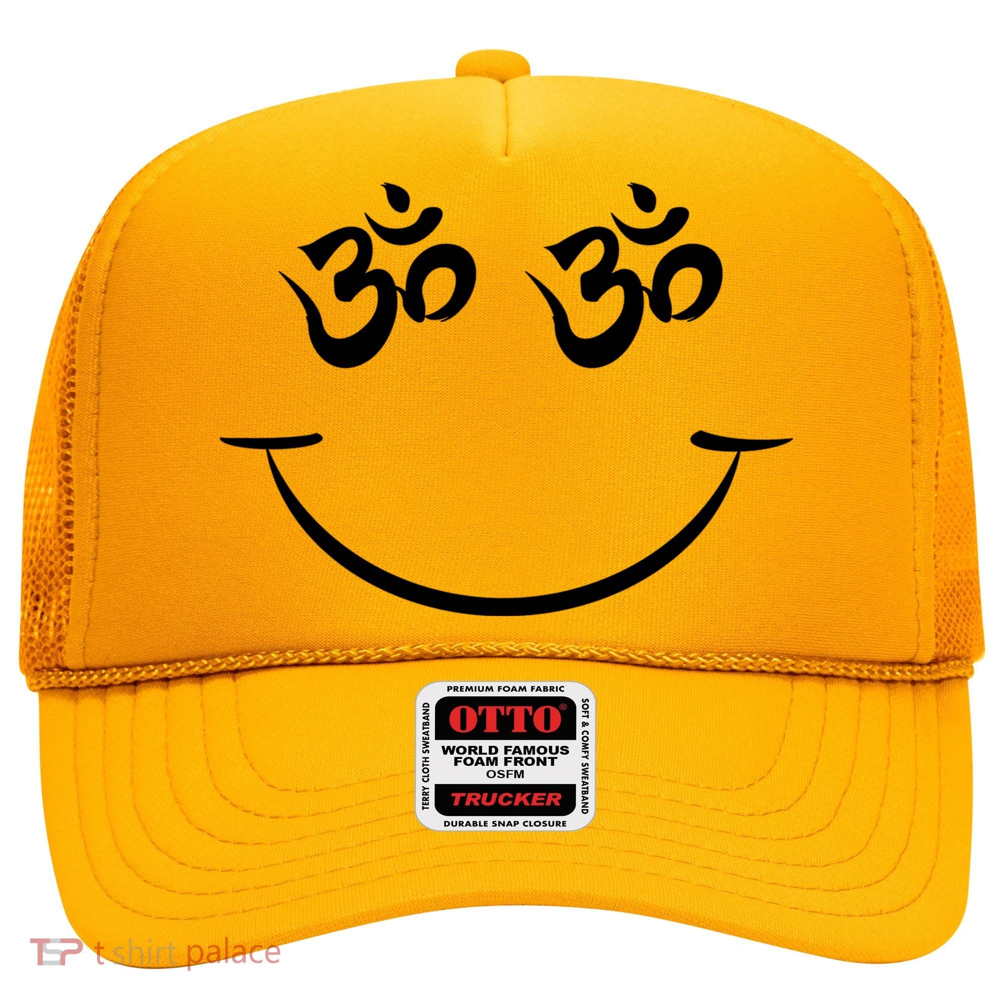 Zen Buddha Buddhist OM AUM Smiley Hat