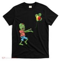 Zombie Birthday Balloon Funny T-Shirt thumb 0