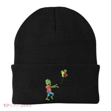 Zombie Birthday Balloon Funny Beanie