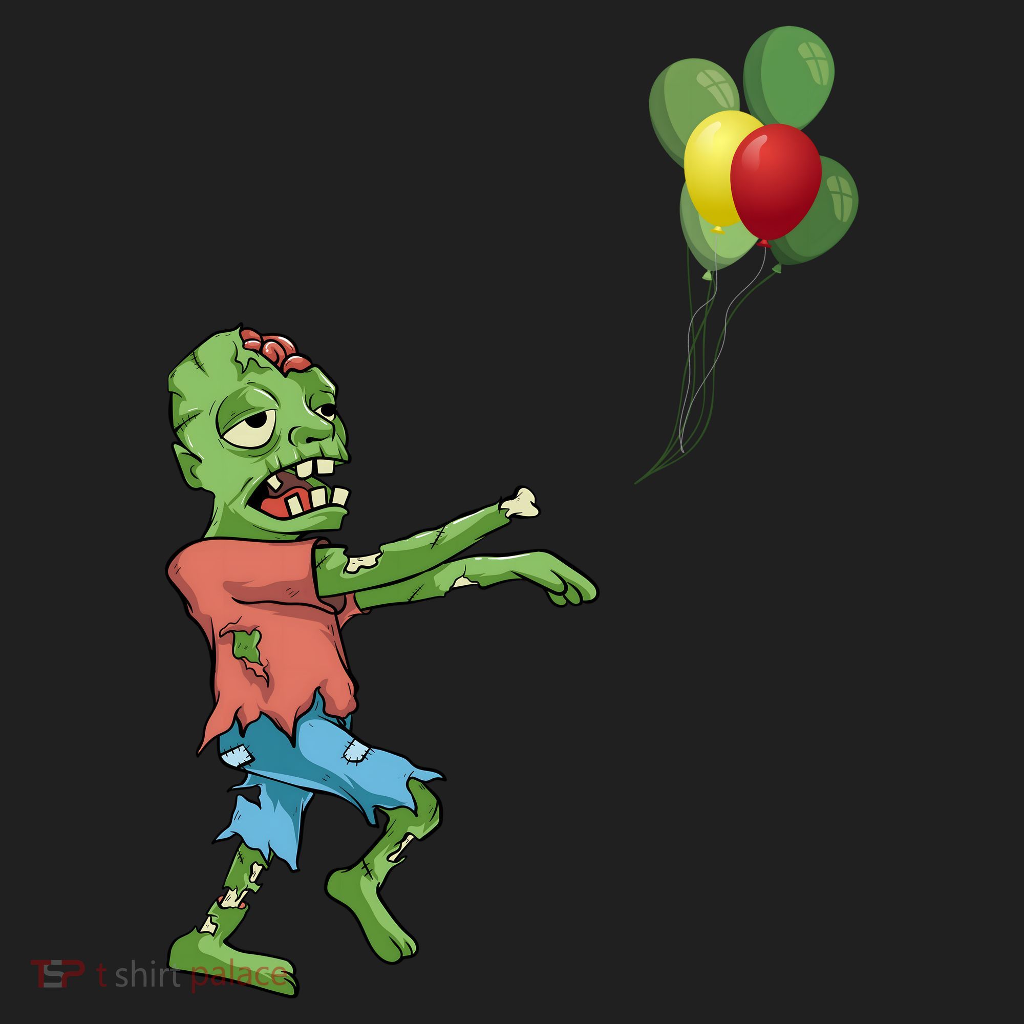 Zombie Birthday Balloon Funny Beanie