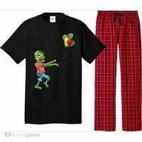 Zombie Birthday Balloon Funny Pajama Set thumb 0