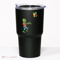 Zombie Birthday Balloon Funny Tumbler thumb 0