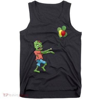 Zombie Birthday Balloon Funny Tank Top