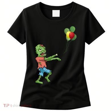 Zombie Birthday Balloon Funny Women's T-Shirt