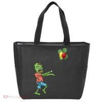 Zombie Birthday Balloon Funny Tote Bag thumb 0