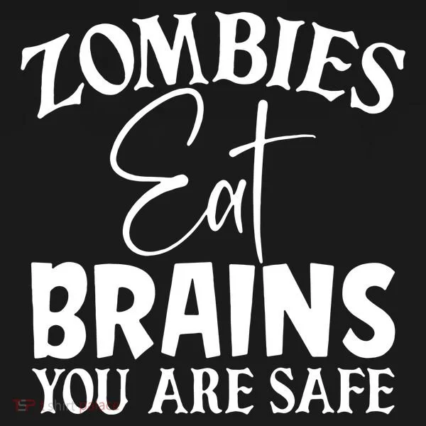 Zombies Brains Safe Bucket Hat