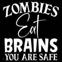 Zombies Brains Safe Women's Tank Top thumb 5