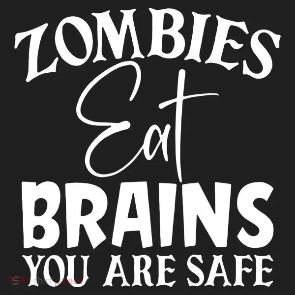 Zombies Brains Safe Hat