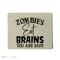 Zombies Brains Safe Mousepad thumb 0