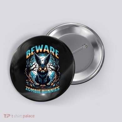Zombie Bunnies Button