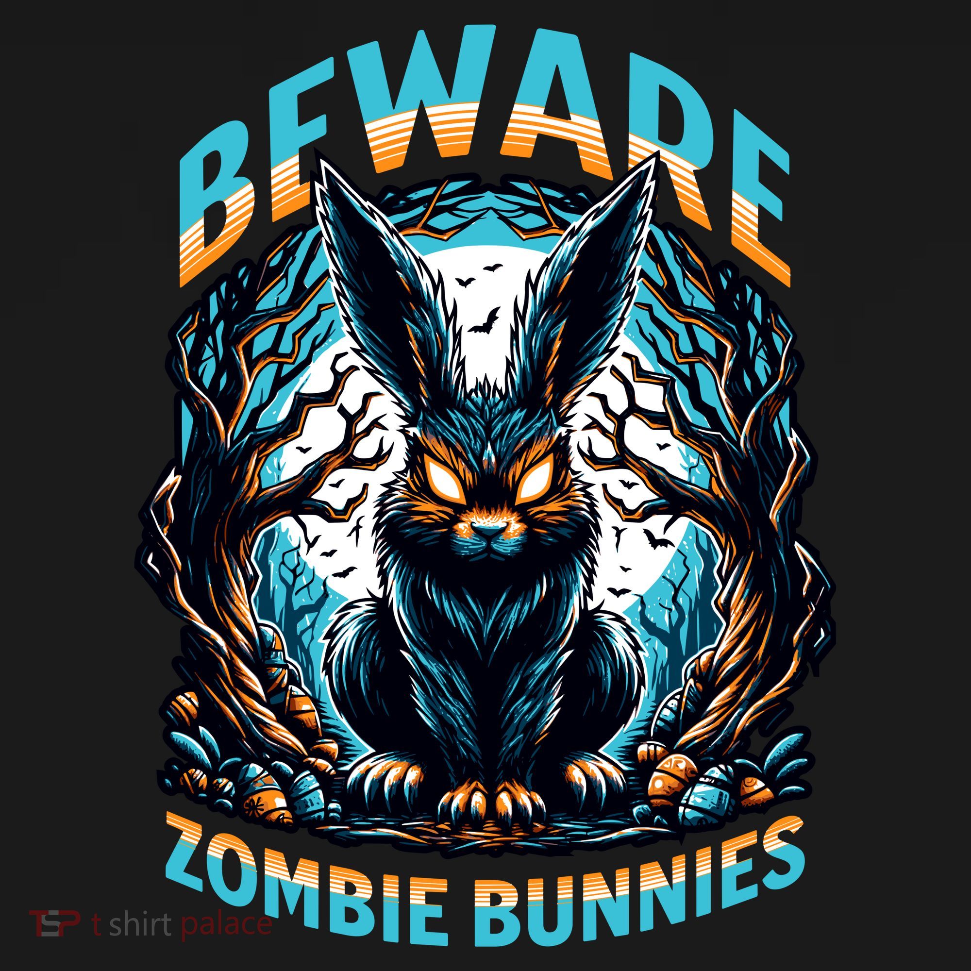Zombie Bunnies Bucket Hat