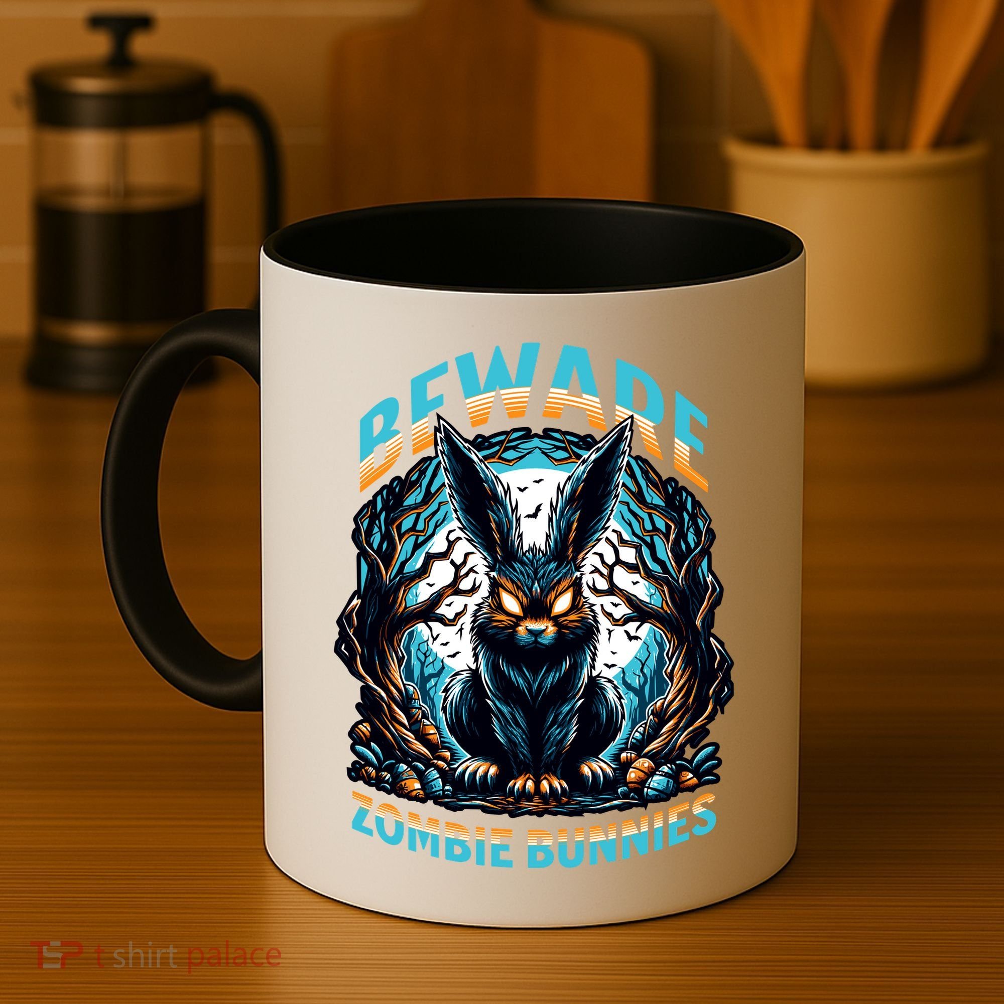 Zombie Bunnies Coffee Mug