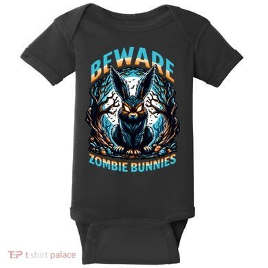 Zombie Bunnies Baby Bodysuit
