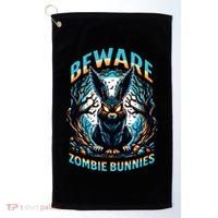 Zombie Bunnies Golf Towel thumb 0