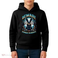 Zombie Bunnies Kids Hoodie thumb 4