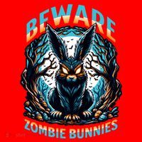 Zombie Bunnies Santa Hat thumb 1