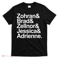 Zohran & Brad & Zellnor & Jessica & Adrienne T-Shirt thumb 0