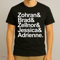 Zohran & Brad & Zellnor & Jessica & Adrienne T-Shirt thumb 3