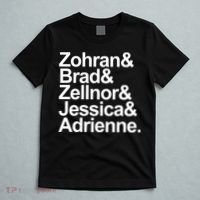 Zohran & Brad & Zellnor & Jessica & Adrienne T-Shirt thumb 5
