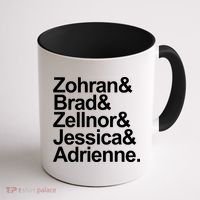 Zohran & Brad & Zellnor & Jessica & Adrienne Coffee Mug thumb 1