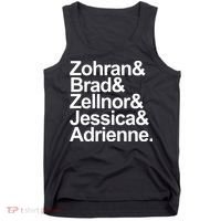 Zohran & Brad & Zellnor & Jessica & Adrienne Tank Top thumb 0