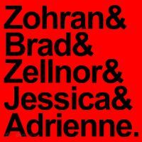 Zohran & Brad & Zellnor & Jessica & Adrienne Santa Hat thumb 1