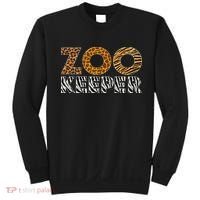 Zookeeper Costume African Animals Zebra Wild Print Savanna Sweatshirt thumb 0