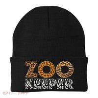 Zookeeper Costume African Animals Zebra Wild Print Savanna Beanie thumb 0