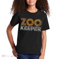 Zookeeper Costume African Animals Zebra Wild Print Savanna Kids T-Shirt thumb 2