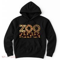 Zookeeper Costume African Animals Zebra Wild Print Hoodie thumb 0