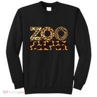 Zookeeper Costume African Animals Zebra Wild Print Sweatshirt thumb 0