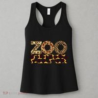 Zookeeper Costume African Animals Zebra Wild Print Women's Tank Top thumb 3