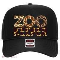 Zookeeper Costume African Animals Zebra Wild Print Hat thumb 0
