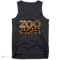 Zookeeper Costume African Animals Zebra Wild Print Tank Top thumb 0