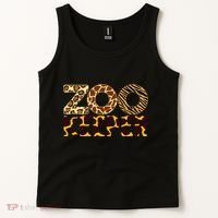 Zookeeper Costume African Animals Zebra Wild Print Tank Top thumb 2