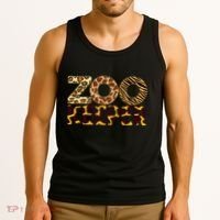 Zookeeper Costume African Animals Zebra Wild Print Tank Top thumb 3