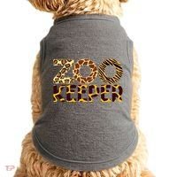 Zookeeper Costume African Animals Zebra Wild Print Doggie Tank thumb 0