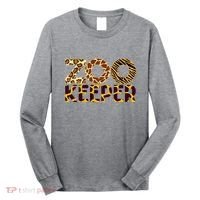Zookeeper Costume African Animals Zebra Wild Print Long Sleeve Shirt thumb 0