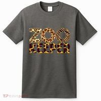 Zookeeper Costume African Animals Zebra Wild Print T-Shirt thumb 0