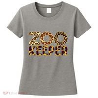 Zookeeper Costume African Animals Zebra Wild Print Women's T-Shirt thumb 0