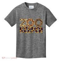Zookeeper Costume African Animals Zebra Wild Print Kids T-Shirt thumb 0