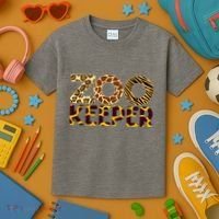 Zookeeper Costume African Animals Zebra Wild Print Kids T-Shirt thumb 3