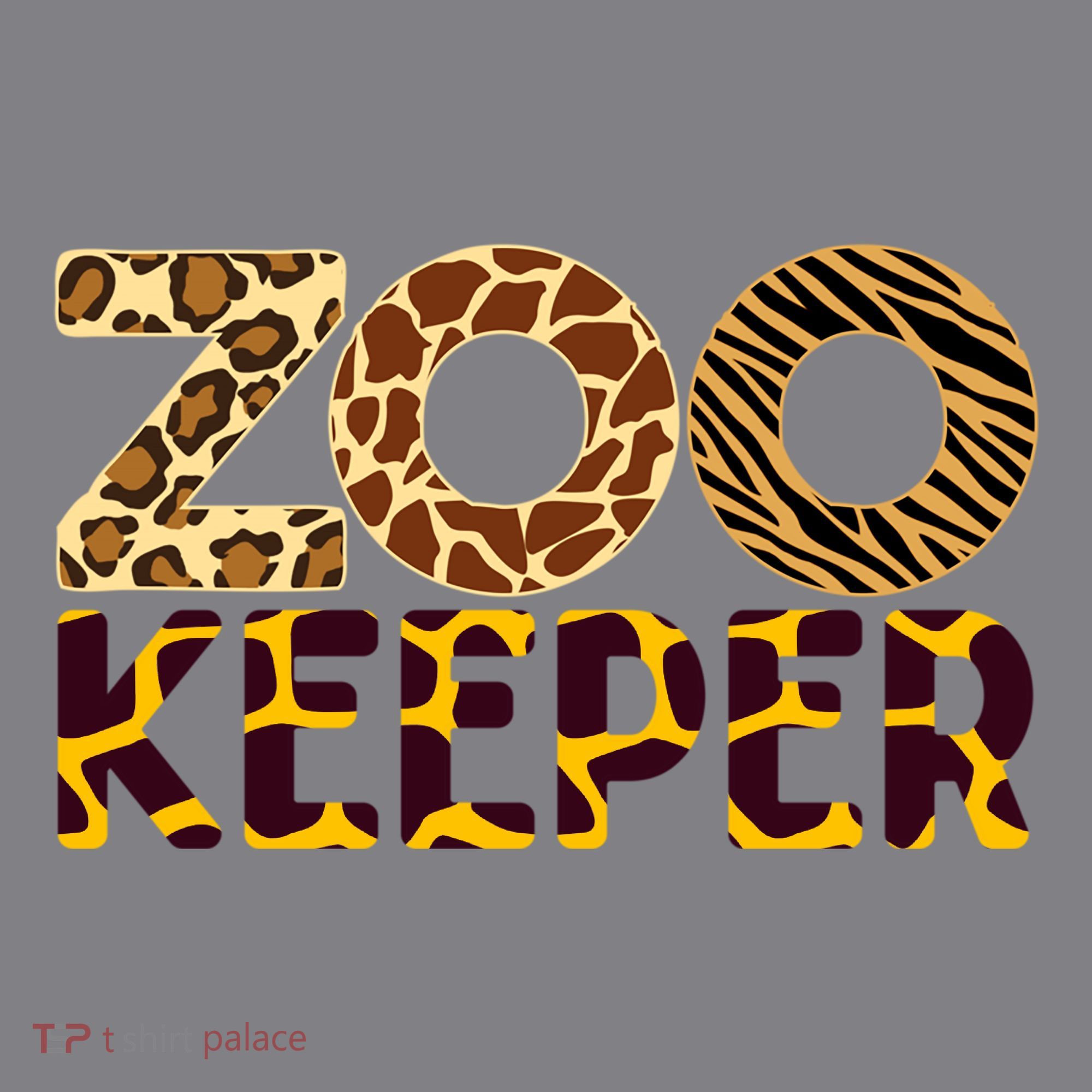 Zookeeper Costume African Animals Zebra Wild Print Kids T-Shirt