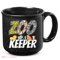 Zookeeper Costume African Savanna Zoo Keeper Animals Lover 15oz Campfire Ceramic Mug thumb 0