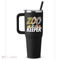 Zookeeper Costume African Savanna Zoo Keeper Animals Lover 40oz Vacuum Insulated Stainless Steel Travel Tumbler thumb 2