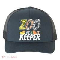 Zookeeper Costume African Savanna Zoo Keeper Animals Lover Yupoong Adult 5-Panel Trucker Hat thumb 0