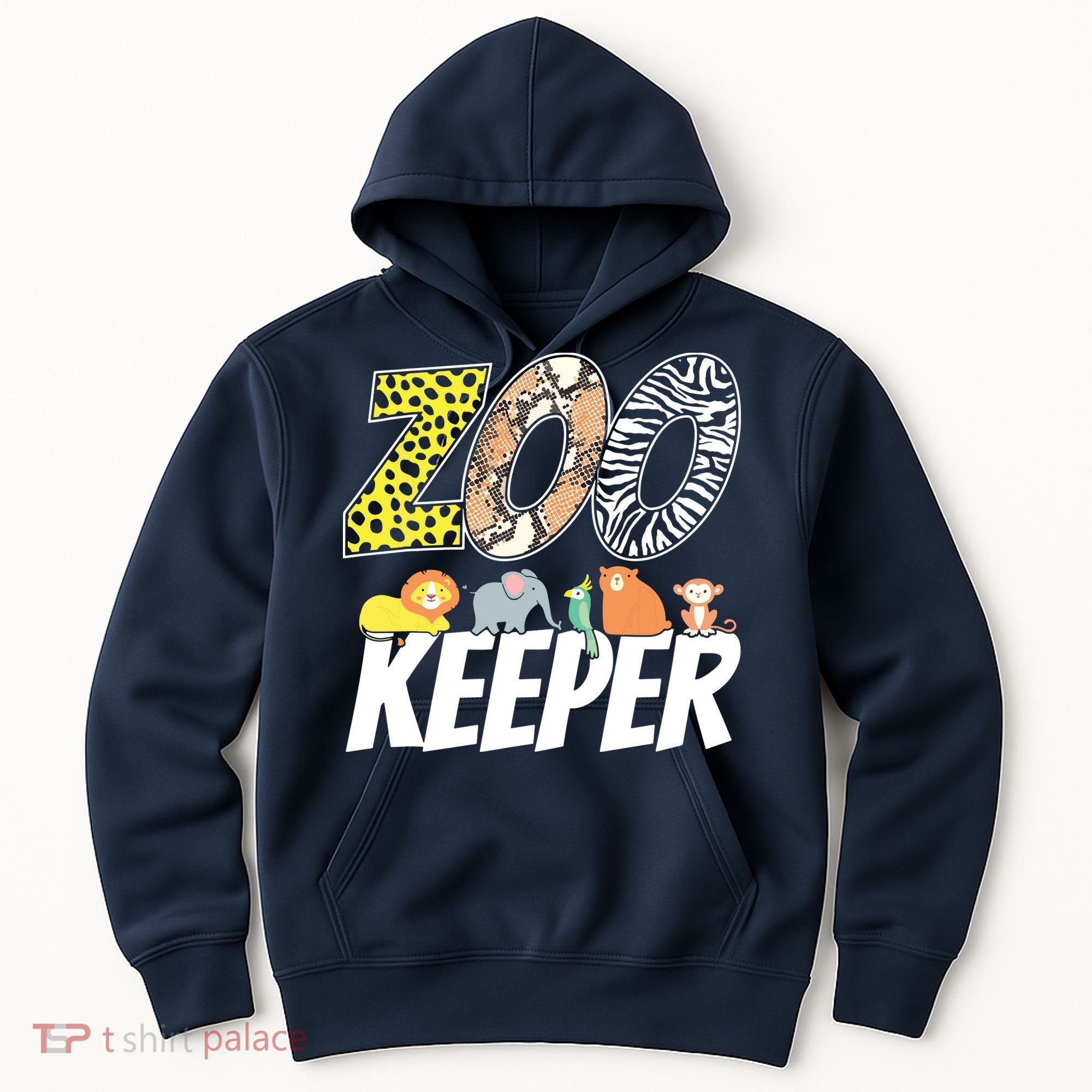 Zookeeper Costume African Savanna Zoo Keeper Animals Lover Hoodie