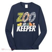 Zookeeper Costume African Savanna Zoo Keeper Animals Lover Long Sleeve Shirt thumb 0
